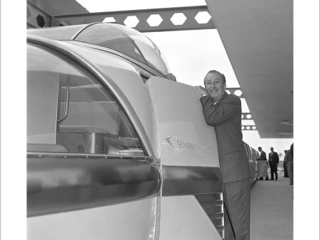 Walt & the Monorail  from Disney Photo Archives For Sale