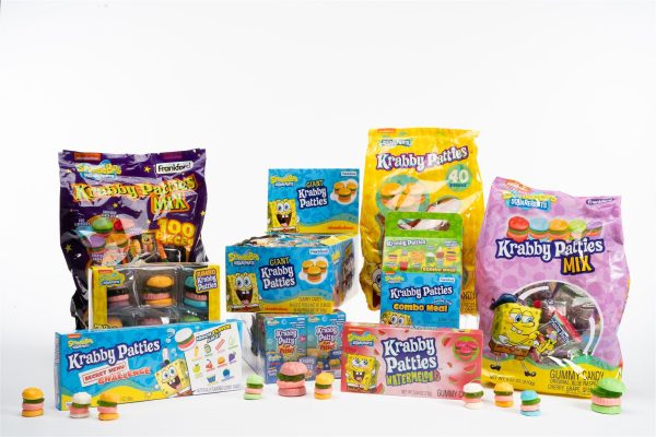 SpongeBob SquarePants Krabby Patties Gummy Candy Combo Meal on Sale