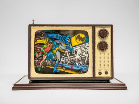 Batman Hand Painted TV Sculpture Sale