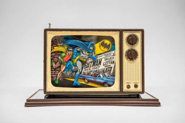 Batman Hand Painted TV Sculpture Sale