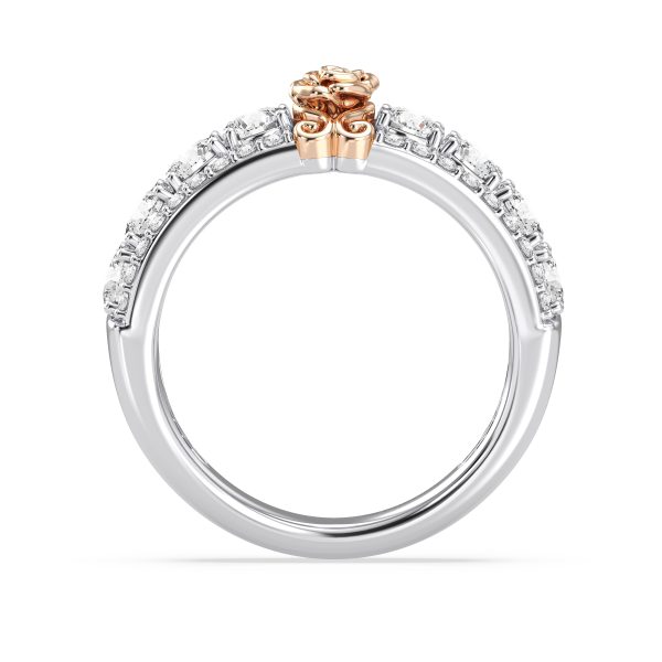 Enchanted Star Lab Grown Diamonds Belle Rose Anniversary Band Online Sale