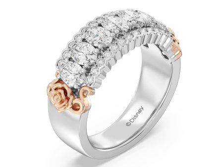 Enchanted Star Lab Grown Diamonds Belle Rose Anniversary Band Online now