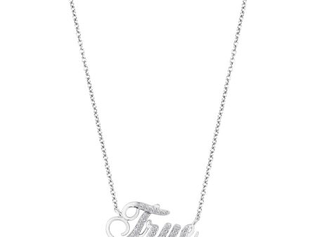 Enchanted Disney Fine Jewelry Sterling Silver 1 6 CTTW Cinderella Editorial Necklace Online