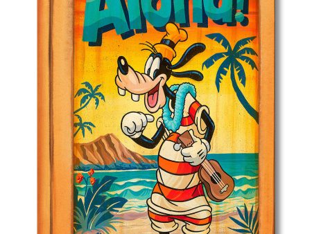 A Goofy Aloha  by Trevor Carlton | Signed and Numbered Edition on Sale