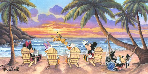 Beautiful Day at the Beach  by Michelle St.Laurent For Sale