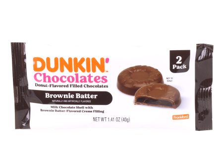 Dunkin  Brownie Batter Donut-Flavored Filled Chocolates Online Sale