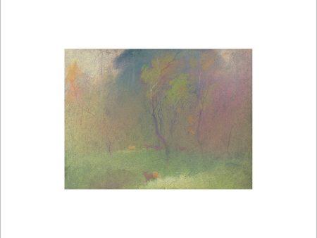 Bambi Visual Development - 32  Concept Art by Tyrus Wong Sale