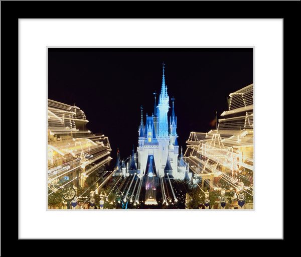 Walt Disney World, Cinderella Castle and Main Street Lights  from Disney Photo Archives Cheap