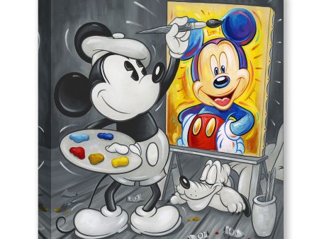 Mickey Paints Mickey  by Tim Rogerson | Signed and Numbered Edition Sale