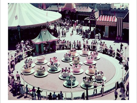 Disneyland Mad Tea Party Color  from Disney Photo Archives Online now