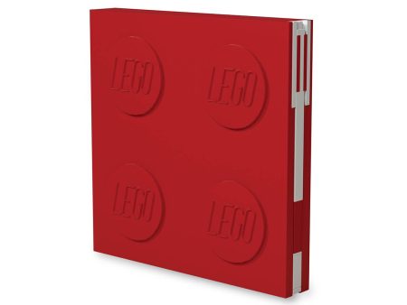 IQ52439 | LEGO® Locking Notebook with Gel Pen - Red For Discount