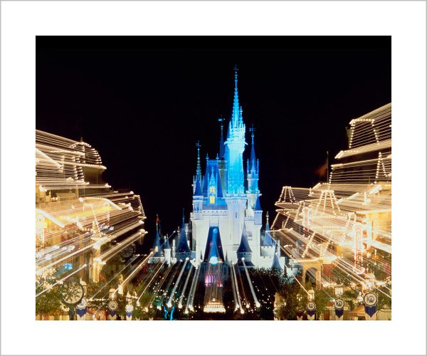 Walt Disney World, Cinderella Castle and Main Street Lights  from Disney Photo Archives Cheap