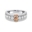 Enchanted Star Lab Grown Diamonds Belle Rose Anniversary Band Online Sale