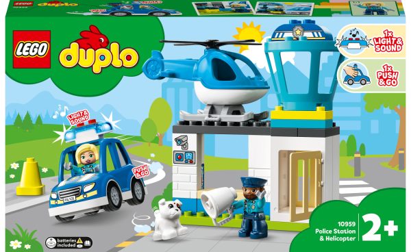 10959 | LEGO® DUPLO® Rescue Police Station & Helicopter Online Sale