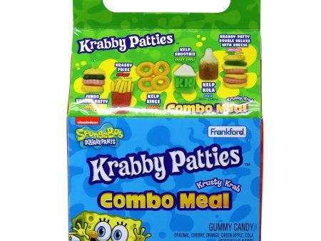 SpongeBob SquarePants Krabby Patties Gummy Candy Combo Meal on Sale