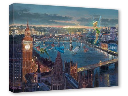 Peter Pan in London  by Rodel Gonzalez | Signed and Numbered Edition For Discount