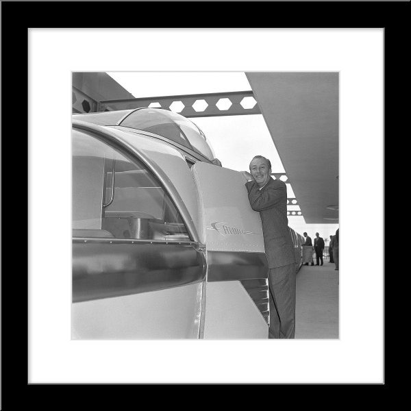 Walt & the Monorail  from Disney Photo Archives For Sale