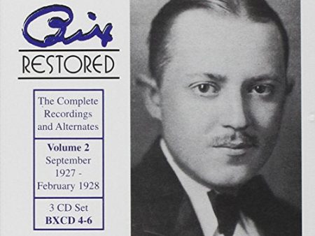 BEIDERBECKE,BIX - BIX RESTORED VOL.2 (CD) Online now