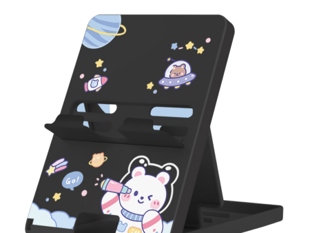 Space Bear Stand Holder Fashion