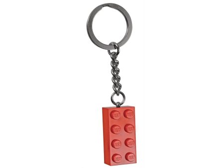 850154 | LEGO® Iconic Key Chain 2x4 Stud Red For Discount