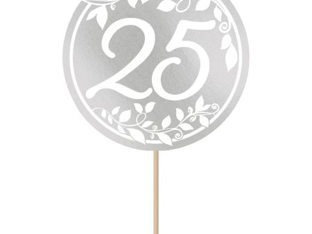 25th Anniversary Hot-Stamped Picks-Silver, 24pcs Online Sale