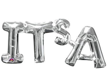 Its A Silver Phrase Air Filled Foil Balloon For Sale