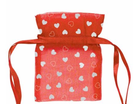 Valentine Organza Bag 12pcs Cheap