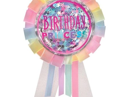 Pastel Party Shaker Award Ribbon on Sale