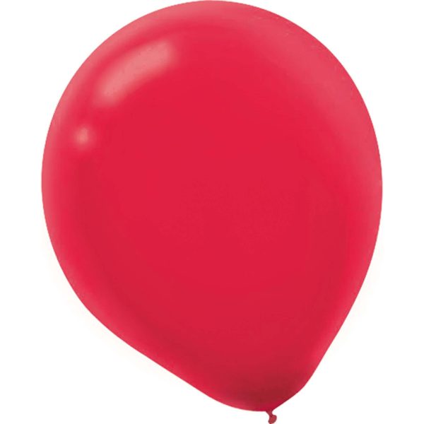 Apple Red Latex Balloons 5in, 50pcs For Cheap