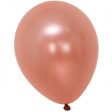 Rose Gold Pearlized Latex Balloons 12in, 100pcs on Sale