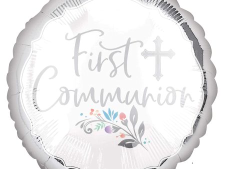 Holy Day First Communion Foil Balloon 18in For Cheap