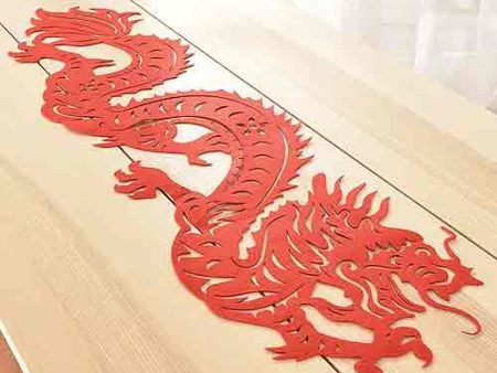 Chinese New Year Felt Table Runner For Sale