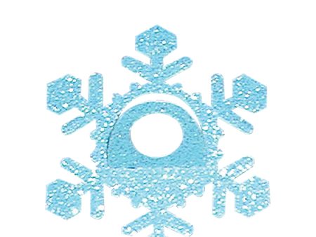 Snowflakes Stick-A-Tab Balloon Weight on Sale