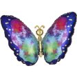 Tie-Dye Butterfly Foil Balloon 26in Online Hot Sale