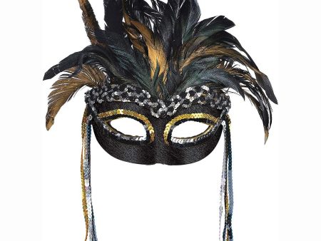 Adult Goddess Feather Mask Sale