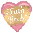 Team Bride Gold Satin Foil Balloon 18in For Cheap