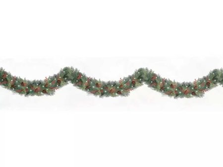 Christmas Bunting Garland Plastic Room Roll 22in x 40ft Cheap