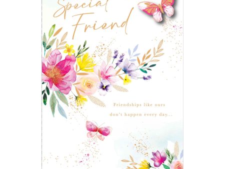 Special Friend Birthday Greeting Card For Discount