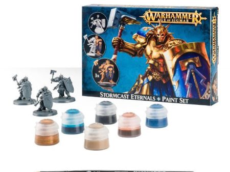 Games Workshop - Stormcast Eternals + Paint Set Cheap