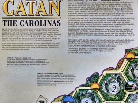 Catan Geographies: The Carolinas Cheap