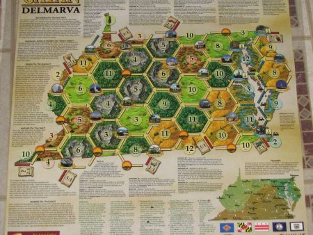 Catan Geographies: Delmarva Supply